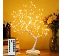 Songlypian 108L LED Birch Tree Lamp,Easter Tree Home Decorative Twig Lights Garden Stake Branch Lights,8 Modes USB & Battery Operated Twinkling Lamp for Decor Outdoor and Indoor