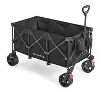 SONGMICS 200L Festival Trolley on Wheels, Folding Wagon Camping Trolley