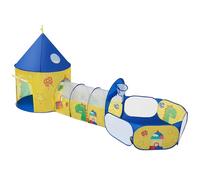 SONGMICS 3-in-1 Kids Play Tent, Tunnel, Ball Pit Playground