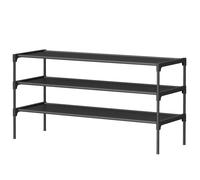 SONGMICS 3-Tier Shoe Rack - Shoe Storage Organiser - Hallway