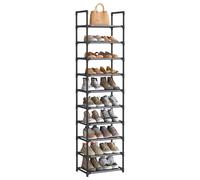 SONGMICS 4Tier Shoe Rack Shoe Shelf Shoe Storage Organiser SpaceSaving 28 x