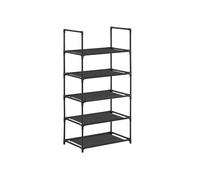SONGMICS 5-Tier Metal Shoe Rack