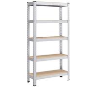 5-Tier Heavy-Duty Shelving Unit, Silver / 30 x 75 x 150 cm / 2