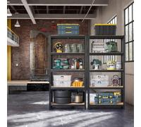 Songmics 5-Tier Shelving Unit, Steel Shelving Unit For Storage, For Garage, Shed, Load Capacity 875 Kg