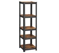 SONGMICS Shelving Unit 37x37x150cm 400kg Load 80kg per Shelf Industrial