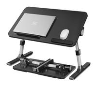 SONGMICS Bed Laptop Desk, Adjustable Laptop Desk for Bed with 8 Heights