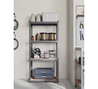 SONGMICS Boltless Garage Shelving Unit with 4 Steel Shelves in Dark Grey SONGMICS Dark Grey