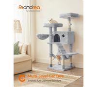 Songmics Cat Tree, Cat Tower For Large Cats, Ultra-Soft, Light Brown