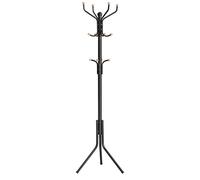 SONGMICS Coat Rack Stand, Coat Tree, Metal Hall