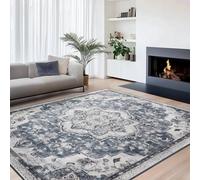 Songmics Home Area Rug, 160 X 230 Cm Rug For Bedroom, Non-Slip Carpet, Traditional Vintage Style, Decor, For Living Room