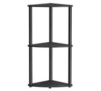 Songmics Home Superfast Toolless Assembly, 3-Tier Corner Shelf, Corner Shelving Unit, Corner Storage Stand, 38.3 X 27 X 70.6 Cm