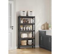 SONGMICS Industrial Storage Shelving Unit with Adjustable Shelves in Dark Brown SONGMICS Dark Brown