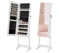 SONGMICS Jewelry Armoire, 151.5x41x36.5cm