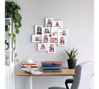 SONGMICS Large Multi Picture Wall Frame Family Photo Display Collection in White SONGMICS White