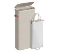 Songmics Laundry Basket, 65 L Laundry Hamper, With Lid And Handles, Removable Liner, Easy Assembly