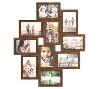 SONGMICS Picture Frames Wall Hanging, Set of 10, 4 x 6 inches