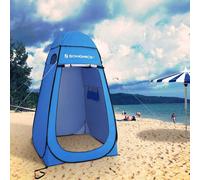 Songmics Pop-Up Tent, Portable Privacy Shelter For Outdoor Camping, Beach, Or Shower, With Zippered Carrying Bag, Blue