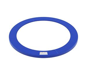 SONGMICS Replacement Trampoline Safety Pad Mat, Standard Spring Cover for 8 ft Trampolines, 244 cm in Diameter, 30 cm Wide, UV-Resistant, Tear-Resistant, Edge Protection, Blue STP8FT