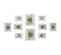 10 Pieces Picture Frame, White