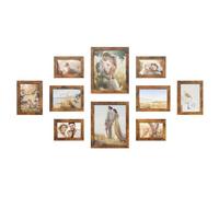 SONGMICS Set of 10 Picture Frames, Plastic Front