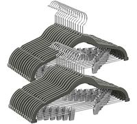 Velvet Pants Hangers, Grey / 30