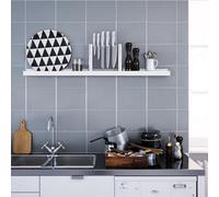 Songmics Single Floating Shelf, Long Wall Shelves Ledge, For Frames And Books, White, Versatile For Room, Hallway, Kitchen