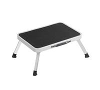 SONGMICS Step Ladder, Folding, Space-Saving Storage, Holds up to 150 kg