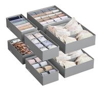 Underwear Drawer Organisers, Dove Grey