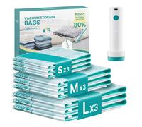 SONGMICS Vacuum Storage Bags Rechargeable Portable Electric Pump Vacuum Sea