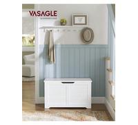 Songmics Vasagle Storage Chest, Storage Bench, Blanket Box With 2 Safety Hinges, Shoe Storage Bench, Modern Style