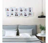 SONGMICS Wall Photo Frame Set Home Image Gallery Display Collection Frames in White SONGMICS White