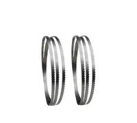 SONGMIky 2pcs Bandsaw Blade 1425 X 6.35 X 0.35mm For 8" Draper BS250 Nutool FOX Silverline Delta Wood Cutting Band Saw TPI 6/10/14(TPI 14)