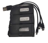 SONGOZD 3PCS 3.7V 2000mAh for Lithium Battery + 1to3 USB Charging Charger Kit for V182 Drone V182Max Brushless Foldable RC Quadcopter