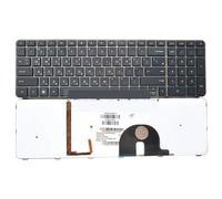 SONGOZD Laptop Backlit Korean Keyboard For HP for Envy 17-1000 17-2000 17t-1000 17-1002TX 17-2090 17-2070 Keyboards Gray Frame 610914-AD1