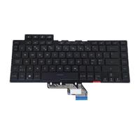 SONGOZD Laptop parts For Norway for notebook keyboard for for ROG for Zephyrus for GU502 GA502 GX502 Gaming Laptop colorful backlit 0KNR0 4619ND00(RGB black KB)