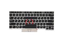 SONGOZD RU Russian Backlit Keyboard for for Thinkpad E480 E490 T480S L480 T490 T495 L380 L390 for Yoga L490 P43s E485 E495 Laptop(US Silver Mouse)