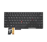 SONGOZD RU Russian Backlit Keyboard for for Thinkpad E480 E490 T480S L480 T490 T495 L380 L390 for Yoga L490 P43s E485 E495 Laptop(RU Black Backlight)