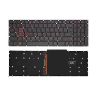 SONGOZD Russian Backlight Laptop Keyboard For for Aspire for VX15 VX5-793/793G -591G VN7-593G N16C7 N17C1 N17C7 AN515-51/52/53/31/41(RU Red Word Light)