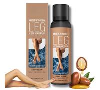 SONGQEE Airbrush For Legs Makeup,Light Glow 120ml,Natural Bronzer QuickDrying Instant Fake Tan Spray,Lightweight,Buildable Formula Leg Lotion,Water & Transfer-resistant Formula Smooth Tone