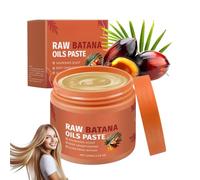 SONGQEE Raw Batana Oils Paste,Long-Lasting Moisturizing Batana Oil Paste for Hair Growth,Raw Batana Oil Hair Mask Strengthener oil Repair Split Ends,Prevents Hair Loss & Treats Dry Hair