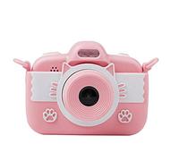 SONGR Kids Camera Child Digital Camera 3.0-Inch Touch Screen Children'S Camera, Christmas And Birthday Gifts For Children Aged 3-12-Pink_32G Card