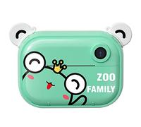 SONGR Kids Camera Child Digital Camera Children'S Instant Print Camera, With I Thermal Photo Paper, Instant Photo, Birthdays For Boys And Girls, Green