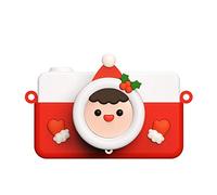 SONGR Kids Camera Child Digital Camera Christmas Version Of Children'S Camera, 2400W Pixels 2 Inch Ips Screen, For Boys And Girls Aged 3-14-Christmas Version+16G Card