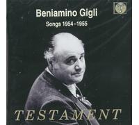 Songs 1954-55 by Beniamino Gigli (1999-05-01)