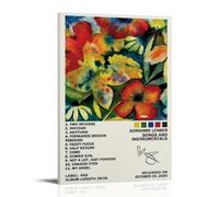 Songs And Instrumentals-Adrianne Lenker Poster Wall Art Canvas Retro Art Posters Background Wall Decoration Office Decoration Painting for Living Room Bed Room 08x12inch(20x30cm) Frame-style