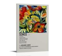 Songs And Instrumentals by Adrianne Lenker Poster Canvas Oil Painting Decorative Painting Art Poster Hanging Painting Home Living Room Bedroom Dining WallFrame-style16x24inch(40x60cm)