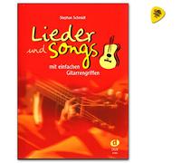 Songs and Songs with Simple Guitar Grips - The Most Beautiful Pop Songs, Beats and Folk Songs Without Barré Grips - Songbook with Dunlop Plek - Edition Dux 855 9783934958401