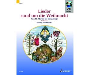 Songs around Christmas guitar (2. and 3. guitar ad lib). (very easy - easy) with