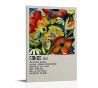 Songs by Adrianne LenkerCanvas Posters for Bedroom Wall Art Decor Posters Prints Art Poster Print Painting Retro Home Wall Decor Picture Bedroom20x30inch(50x75cm) Frame-style