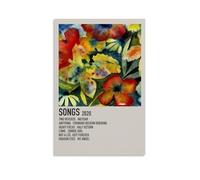 Songs by Adrianne LenkerCanvas Posters for Bedroom Wall Art Decor Posters Prints Art Poster Print Painting Retro Home Wall Decor Picture Bedroom20x30inch(50x75cm) Unframe-style